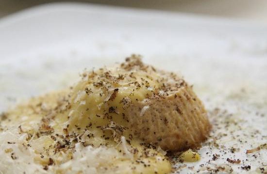 Tortino di parmigiano e tartufo